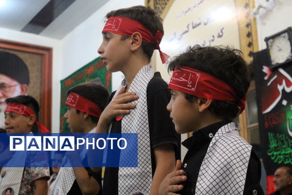 سوگواره احلی من العسل در گلوگاه 