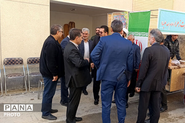 آیین زنگ سپاس معلم در هنرستان نور هل اتی حصار گرمخان