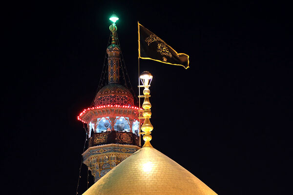 حرم کریمه اهل بیت در  شام شهادت حضرت زهرا(س)