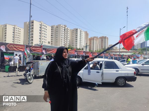 مدارس اسکان و موکب های پذیرایی در پردیس