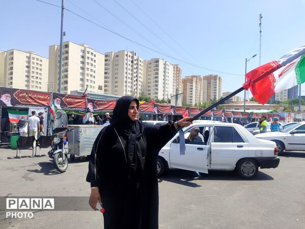 مدارس اسکان و موکب های پذیرایی در پردیس