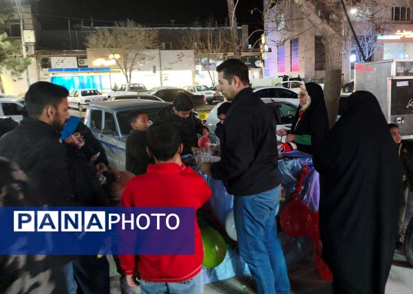 موکب مادرانه شنبه های ام البنینی در بازار  سرخس