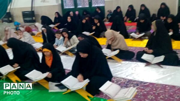 جزخوانی قرآن کریم در مساجد منطقه کوهنانی به مناسبت ماه مبارک رمضان  