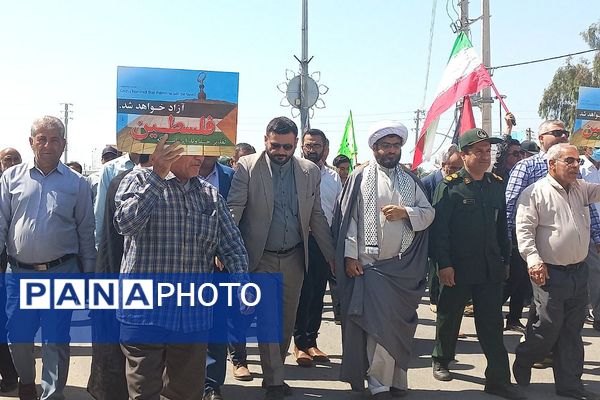 راهپیمایی روز قدس در سعدآباد
