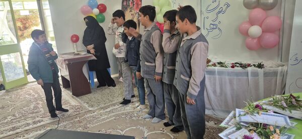 جشن مدرسه حضرت علی (ع) و کانون لقمان برای دانش‌آموزان با نیازهای ویژه کاشمر