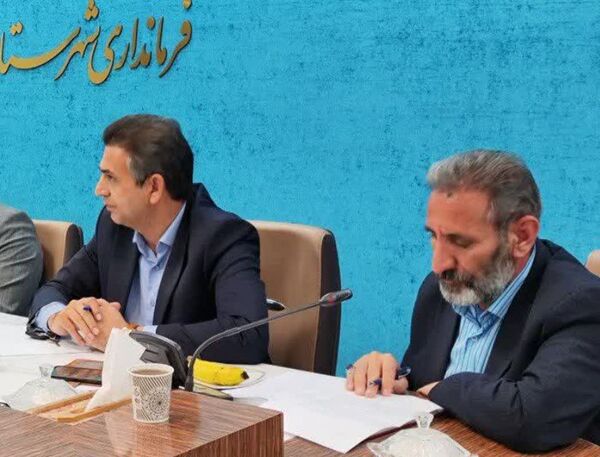 جلسه شورای آموزش و پرورش در فرمانداری خاتم 
