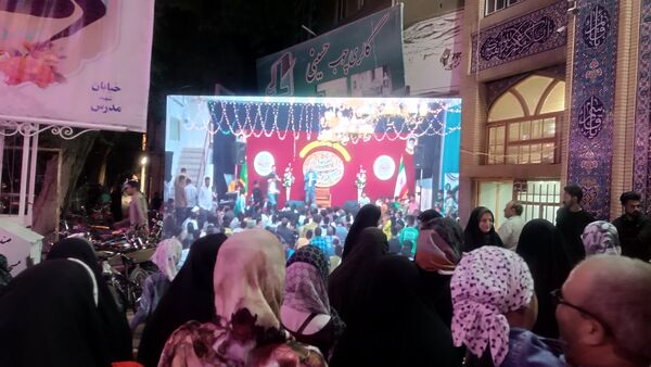 جشن میلاد امام رضا (ع) در مسجد الرضای نیشابور 