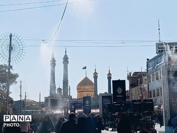 خدمت‌رسانی موکب ها در ایام شهادت حضرت معصومه(س)