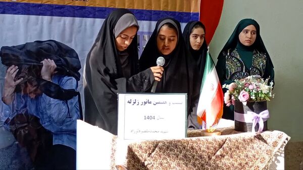 برگزاری مراسم متمرکز مانور زلزله و ایمنی مدارس در سرخنکلاته