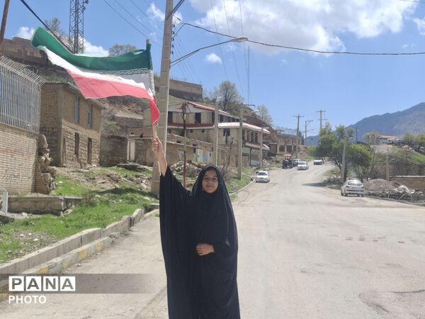برپایی موکب توسط خادم الشهدای منطقه میانکوه