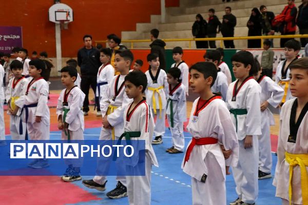 مسابقات تکواندو خردسالان پسران 