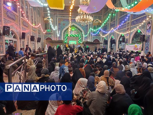 جشن باشکوه ولادت حضرت فاطمه زهرا (س) و روز مادر در نیشابور در تکیه ابوالفضلی