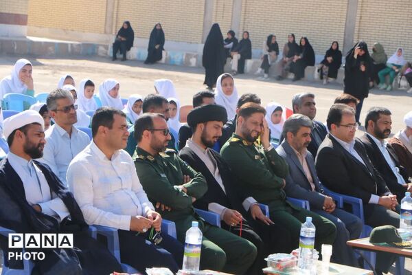 آیین بازگشایی مدارس در فهرج