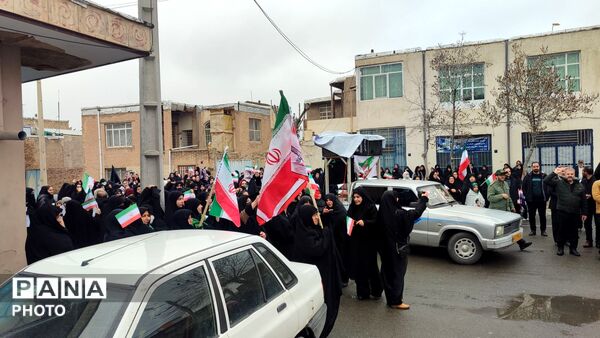 حضور گسترده مردم ولایتمدار سامن در راهپیمایی روز جهانی قدس