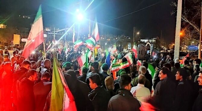 مردم شهر بار نیشابور  همچنان در صحنه
