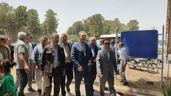 بازدید معاون وزیر گردشگری کشور از نمایشگاه جشنواره تاک پلو خلیل آباد 