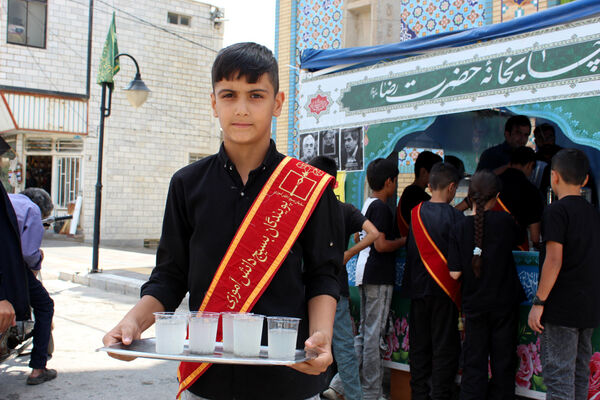 سوگواره احلی من العسل در شهرستان گرمه