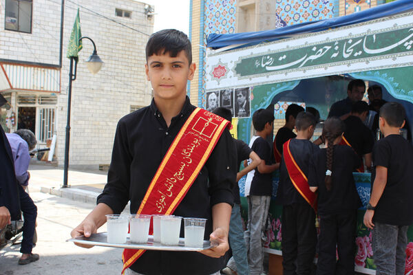 سوگواره احلی من العسل در شهرستان گرمه