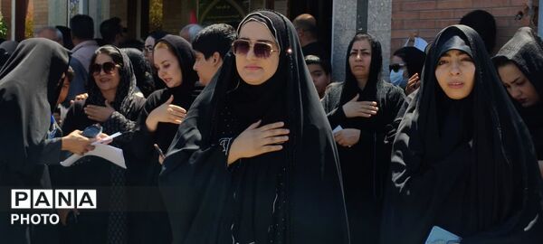 عزاداری عاشورای حسینی در گلزار شهدای گچساران 