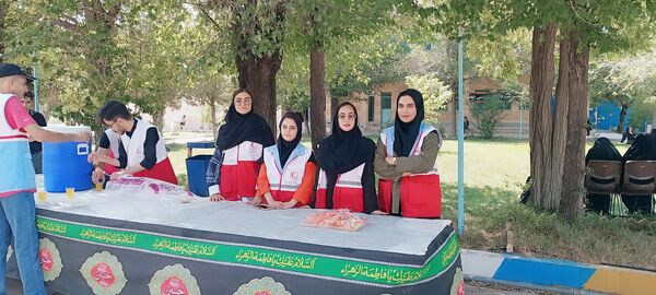 برپایی موکب در دانشگاه پیام نور مرکز بروجن