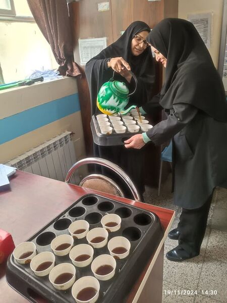 مراسم یادبود بانوی دو عالم حضرت فاطمه (س) در مدارس بروجرد 