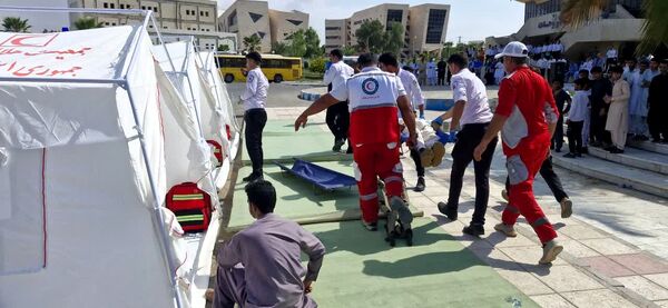 آژیر مانور آمادگی در مقابله با سونامی در چابهار نواخته شد