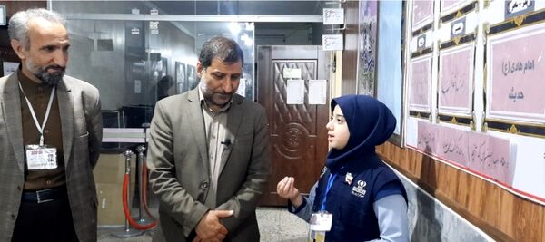 بازدید فرماندار مشهد از ستاد انتخاباتی منطقه ۱۶ مشهد