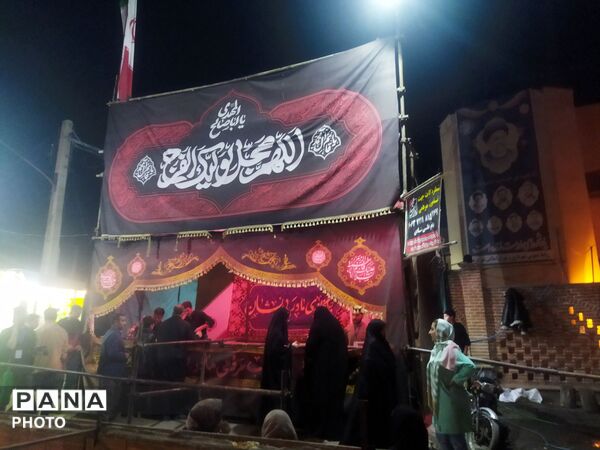 موکب مردمی «مادر بی‌نشان»؛ روایت عشق و خدمت در مرند