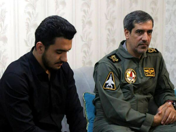 دیدار فرمانده نیروی هوایی ارتش با خانواده شهدای خدمت