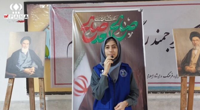 دانش آموزان کردکوی در سوگ شهدای میناب