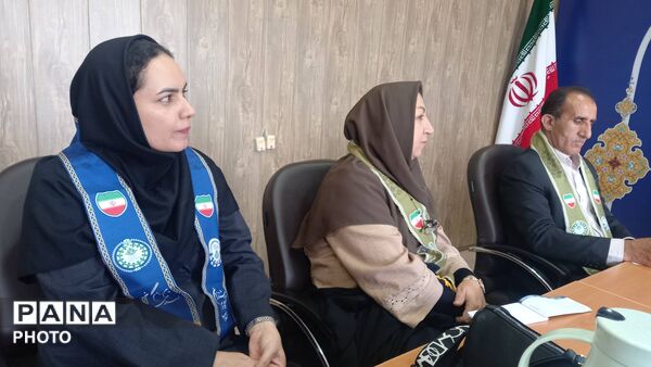 جلسه شورای برنامه ریزی سازمان دانش‌آموزی با حضور مسئولان شهرستان بجنورد 