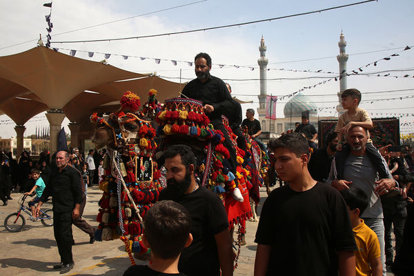 عزاداری اربعین سیدالشهدا(ع) در حرم حضرت معصومه(س)