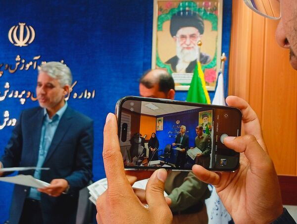 مراسم تجلیل از خبرنگاران پانا کاشمر 