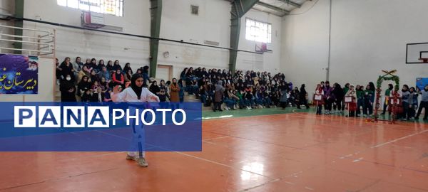 افتتاحیه مسابقات جام اقتدار فوتسال در سالن ۱۳ آبان شهرستان شیروان 