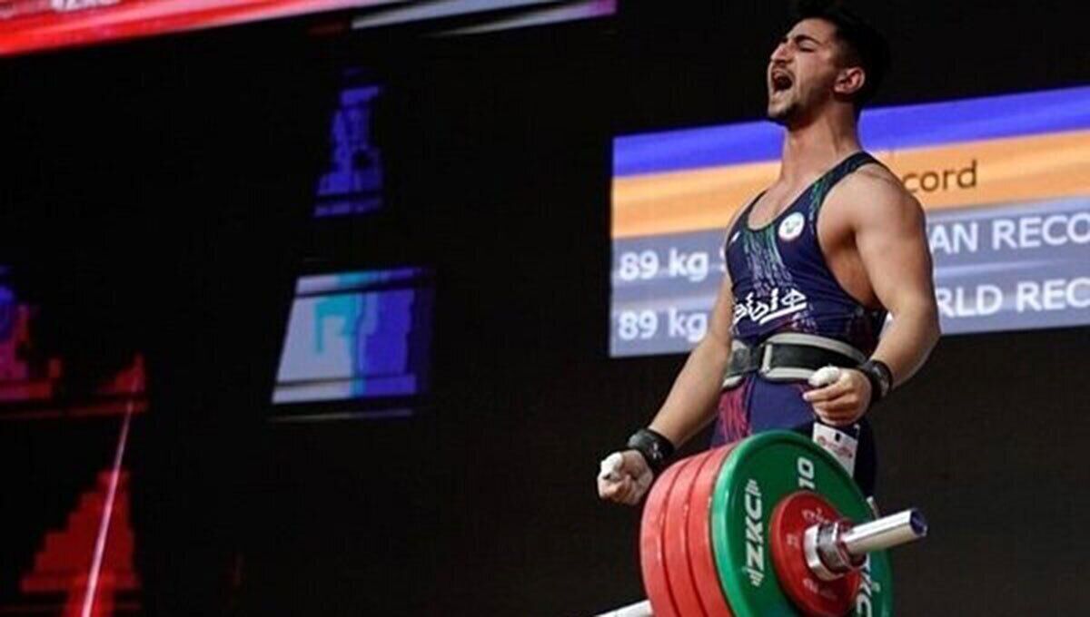 نایب قهرمان وزنه‌برداری جهان: دشمن نمی‌تواند ایران را شکست دهد