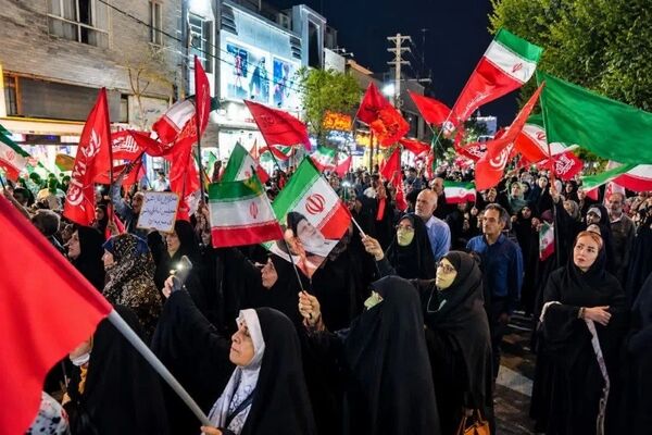 حضور پرشور مردم فردیس در تجمعات شبانه