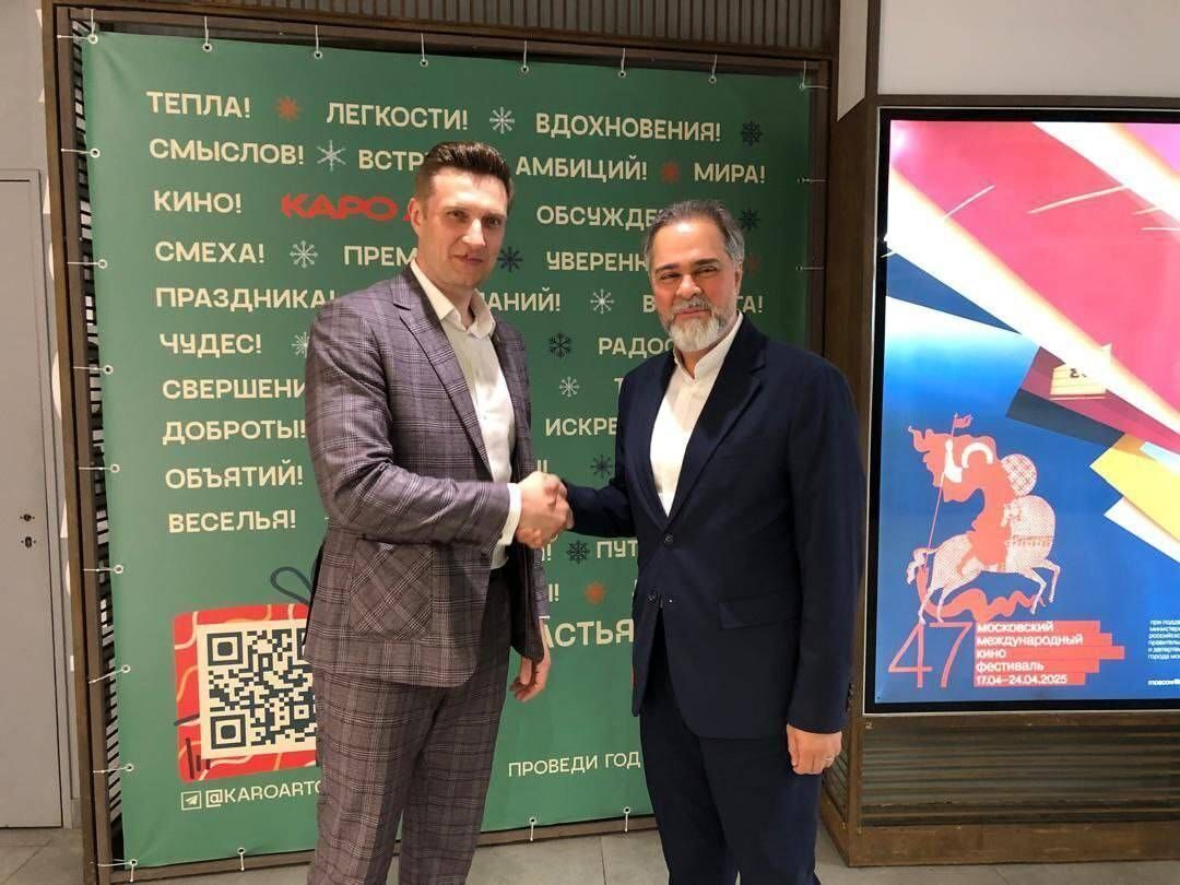 دیدار رئیس سازمان سینمایی با وزیر فرهنگ بلاروس 