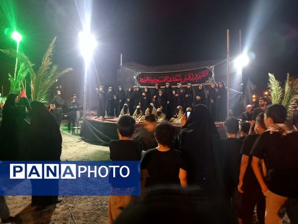 مراسم شام غریبان درناحیه 6 مشهد