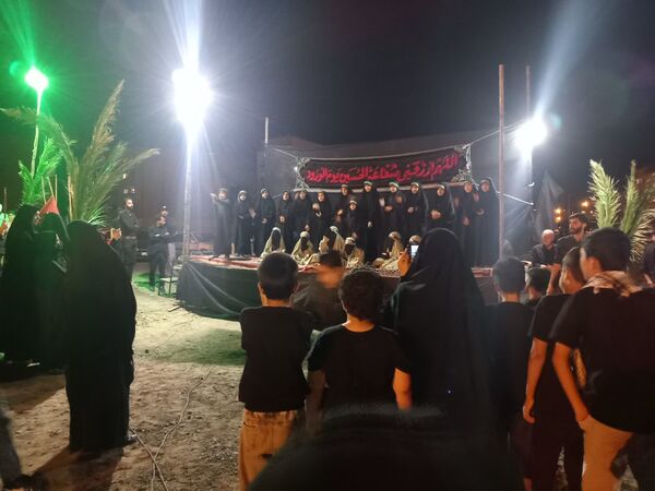 مراسم شام غریبان درناحیه 6 مشهد