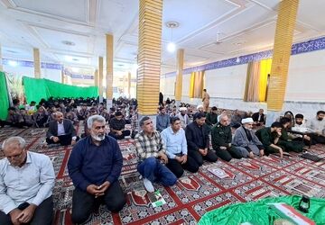 برگزاری یادواره شهدا در شهرستان سیروان 