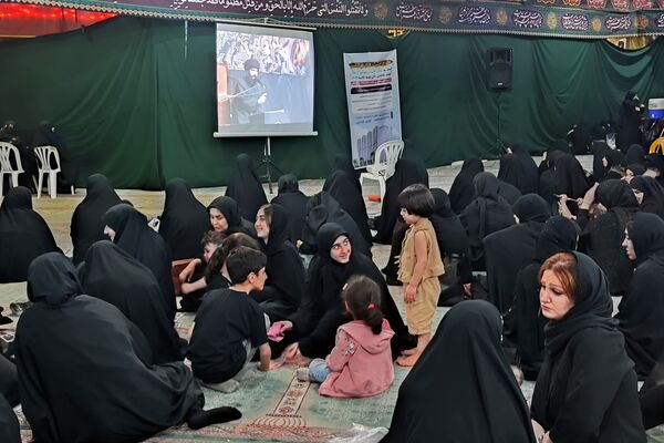 شام غریبان در حسینیه عاشقان ثارالله قائمشهر