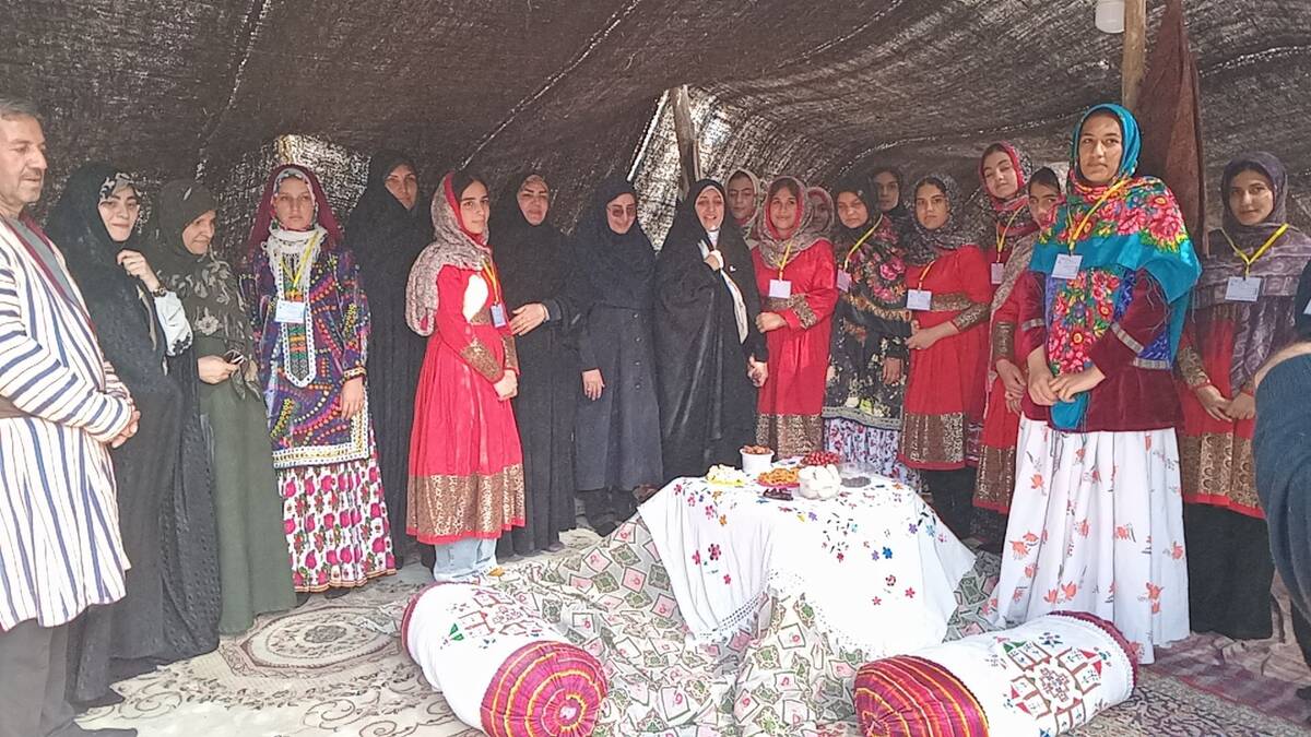 آئین افتتاح بیست و چهارمین اردوی عشایری دانش‌آموزان دختر سراسر کشور در مشهد