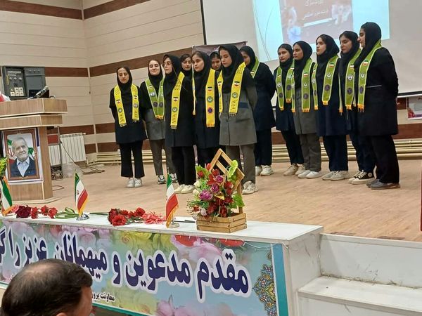 مراسم گرامیداشت هفته معلم در شهرستان ایوان