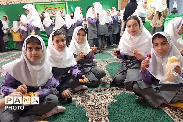 سفره احسان امام حسن مجتبی(ع) دردبستان شهید کلانتری بهارستان‌دو