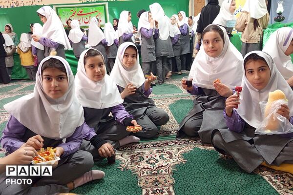 سفره احسان امام حسن مجتبی(ع) دردبستان شهید کلانتری بهارستان‌دو