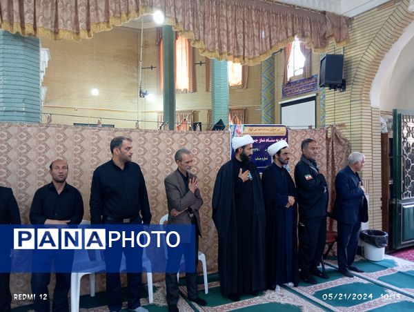 مراسم گرامیداشت شهید جمهور و شهدای سانحه بالگرد در شهرستان باخرز 