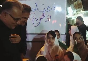 حضور پرشور دانش‌آموزان در شب‌های روشن گالیکش