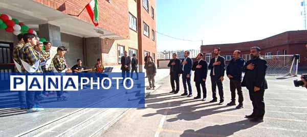 افتتاح نمازخانه، سایت و کتابخانه مدرسه دانشمند منطقه پردیس در دهه فجر