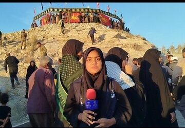 پیکر شهید گمنام در دهستان برنطین رودان آرام گرفت