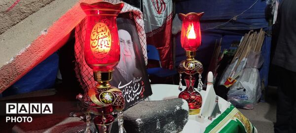  برپایی موکب های خدمت رسانی در حسینیه فضل 